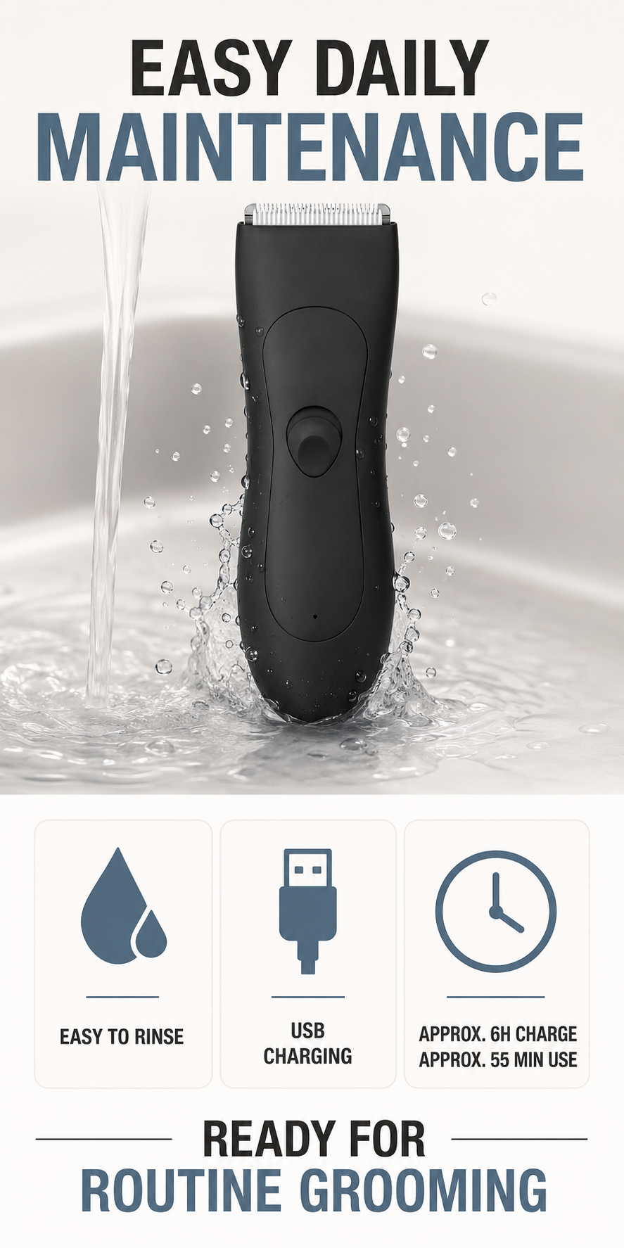 AIMEI HK500A body trimmer OEM product detail image C.